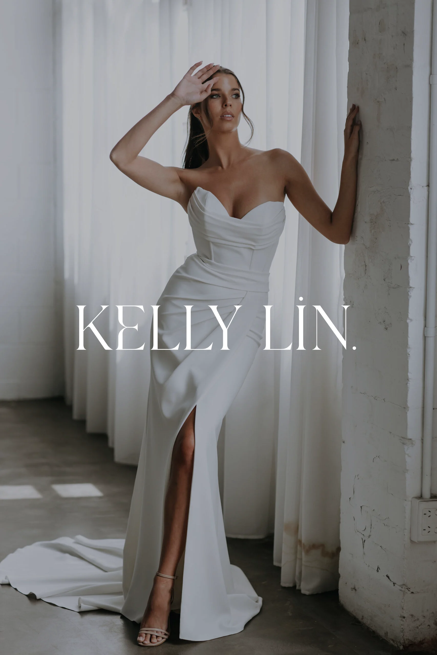 Kelly Lin wedding dress at Natalya James
