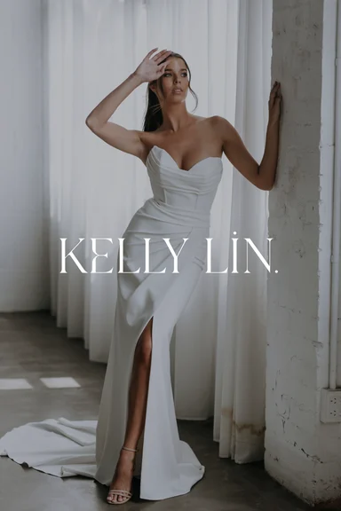Kelly Lin wedding dress at Natalya James
